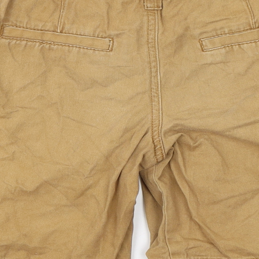 Denim Co Boys Brown  Cotton Cargo Shorts Size 8-9 Years  Regular