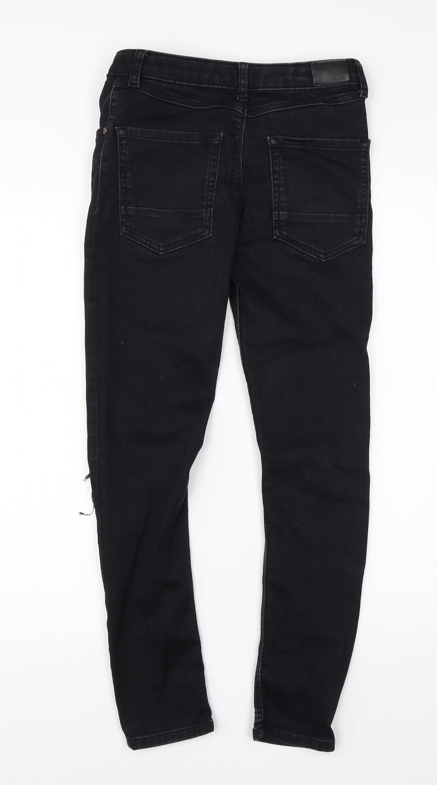 River Island Boys Black  Cotton Skinny Jeans Size 11 Years  Regular