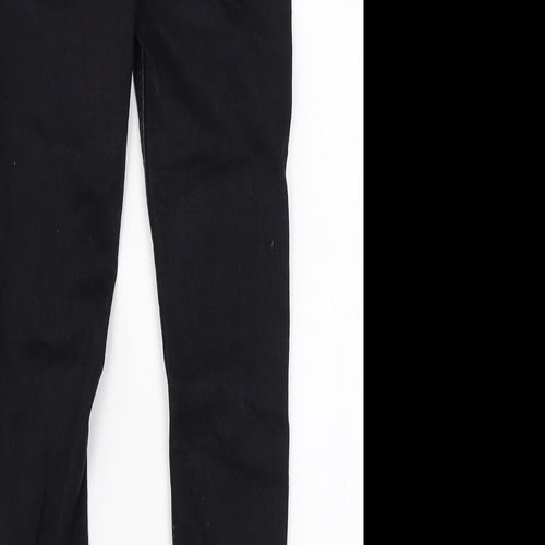 River Island Boys Black  Cotton Skinny Jeans Size 11 Years  Regular