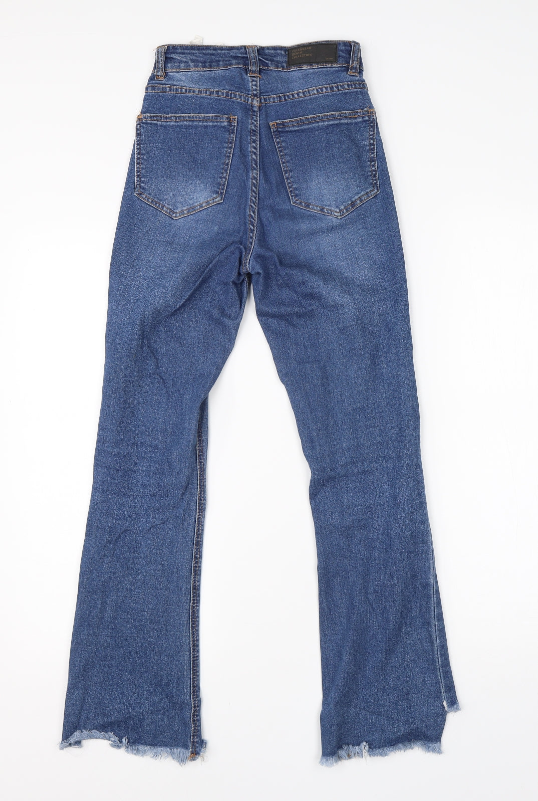 Pull & Bear Womens Blue  Cotton Skinny Jeans Size 4 L25 in Regular