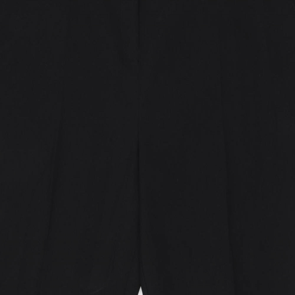 Peacocks Womens Black  Polyester Dress Pants Trousers Size 18 L28 in Regular