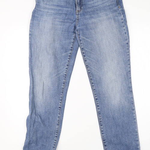 Gap Womens Blue  Cotton Straight Jeans Size 29 L28 in Regular