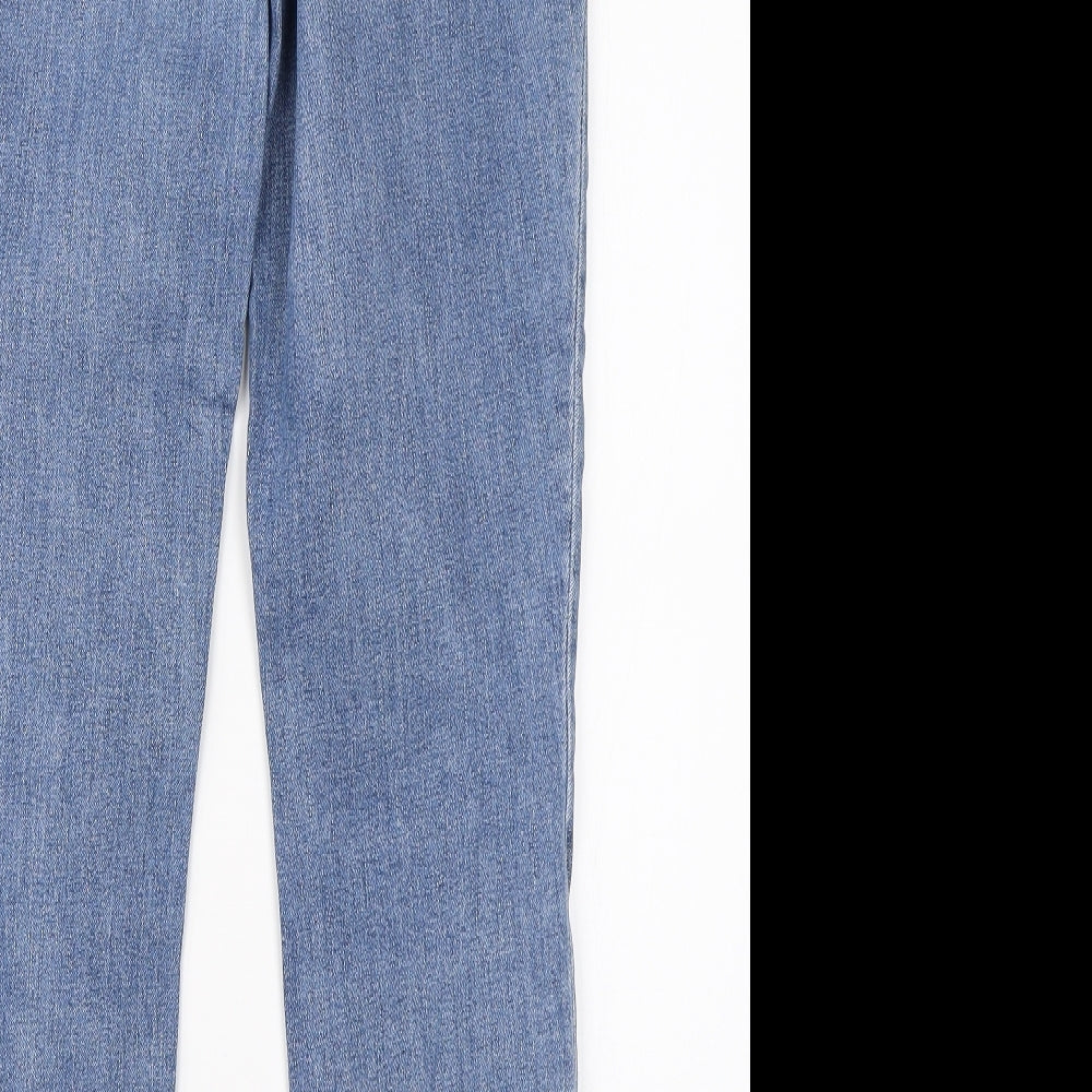 Gap Womens Blue  Cotton Straight Jeans Size 29 L28 in Regular