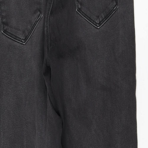 George Womens Black  Cotton Jegging Jeans Size 12 L25 in Regular