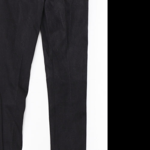 Denim Co Womens Black  Cotton Skinny Jeans Size 16 L26 in Regular