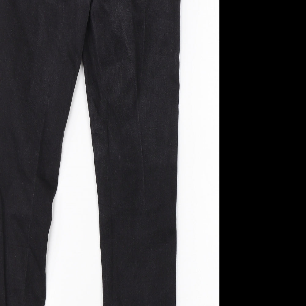 Denim Co Womens Black  Cotton Skinny Jeans Size 16 L26 in Regular