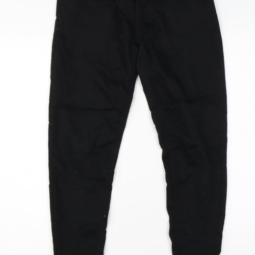 New Look Womens Black  Cotton Skinny Jeans Size 10 L25 in Regular