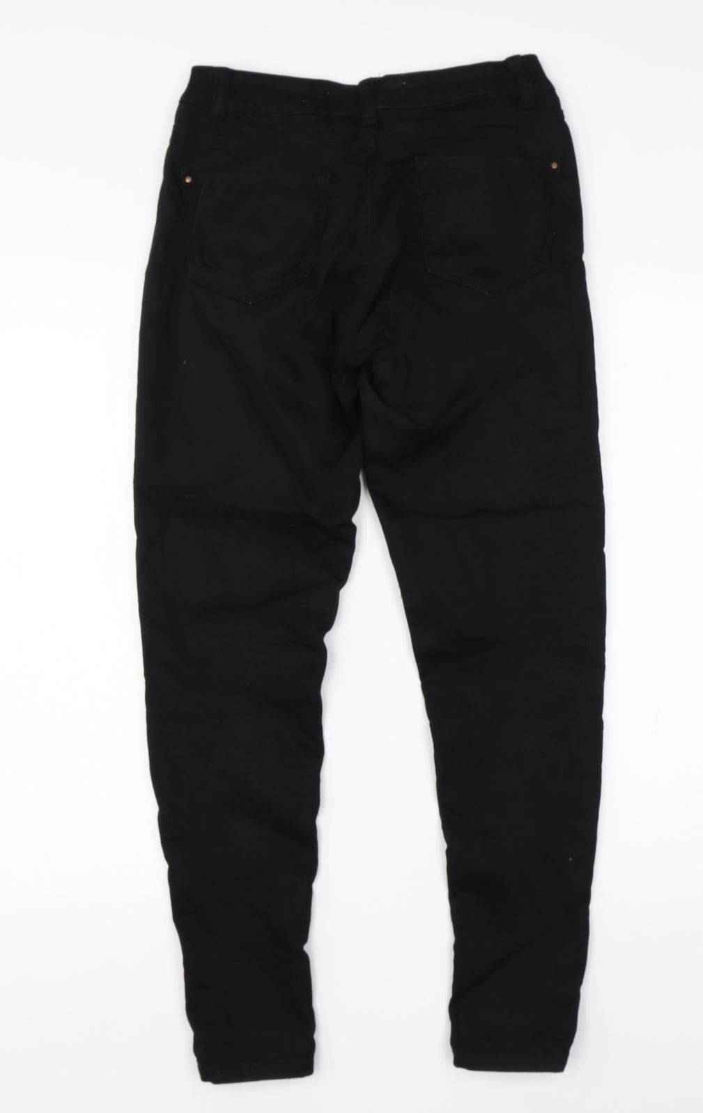 New Look Womens Black  Cotton Skinny Jeans Size 10 L25 in Regular