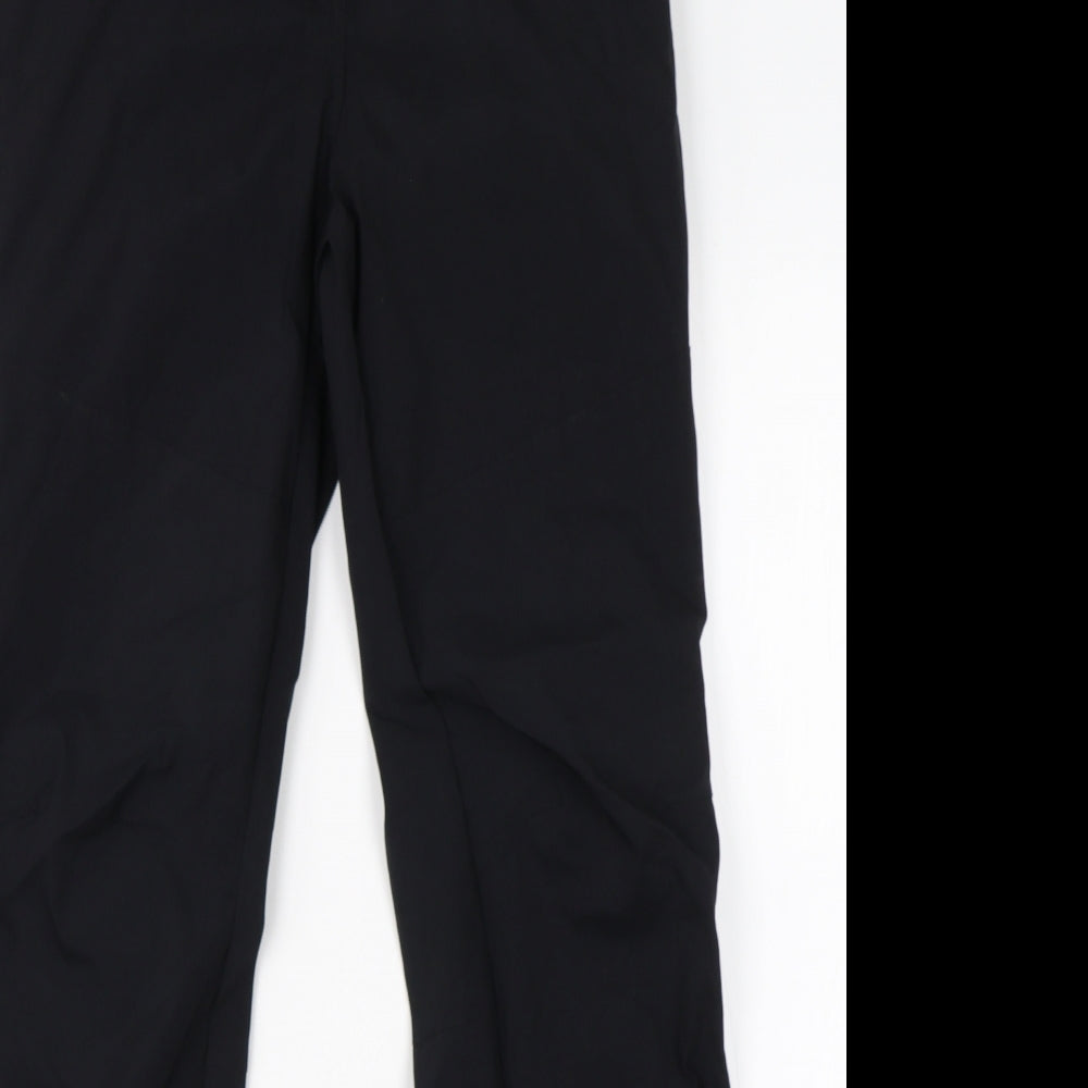 Crivit Womens Black  Polyamide Trousers  Size 10 L28 in Regular
