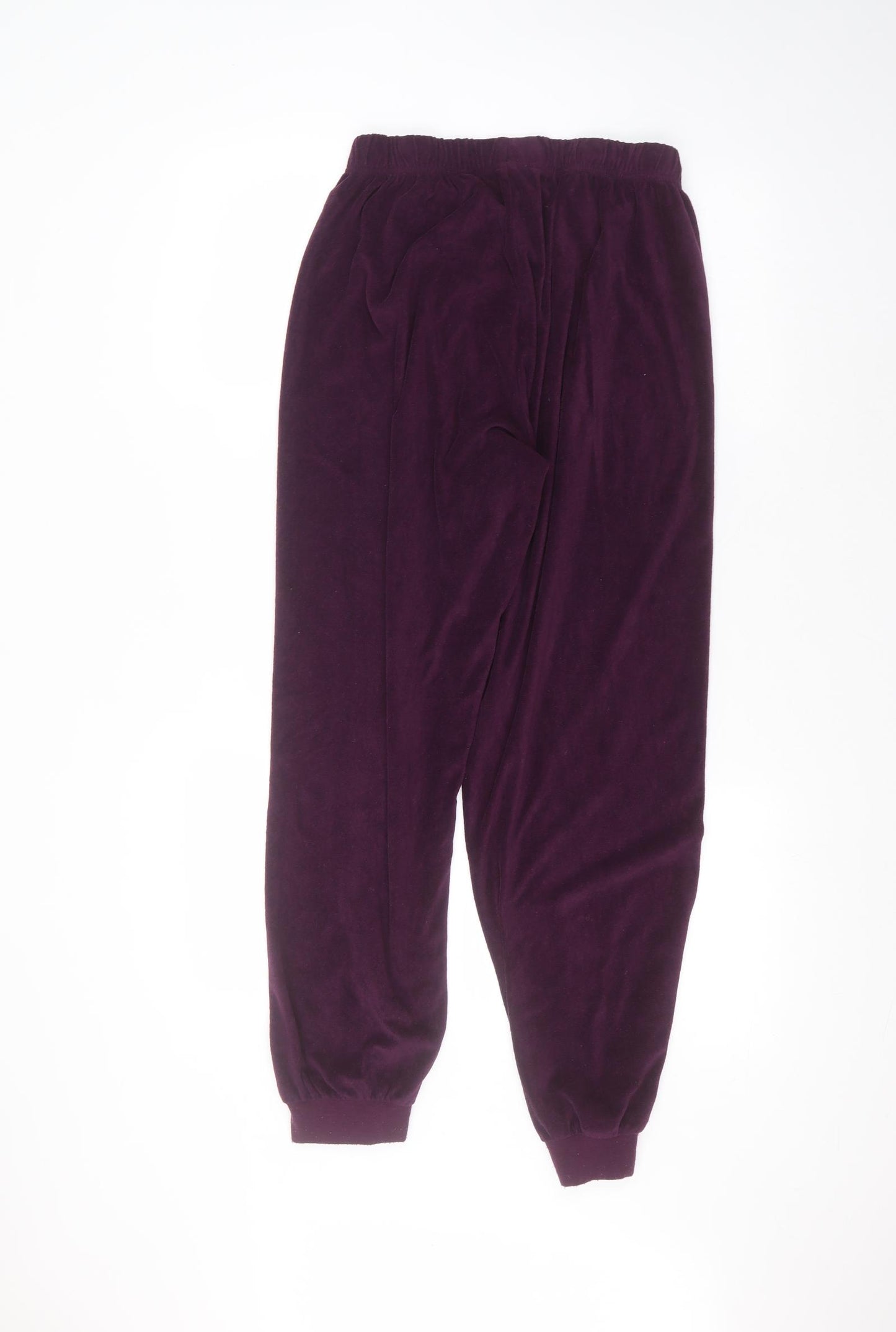 Primark Womens Purple  Polyester Sweatpants Trousers Size M L27 in Regular