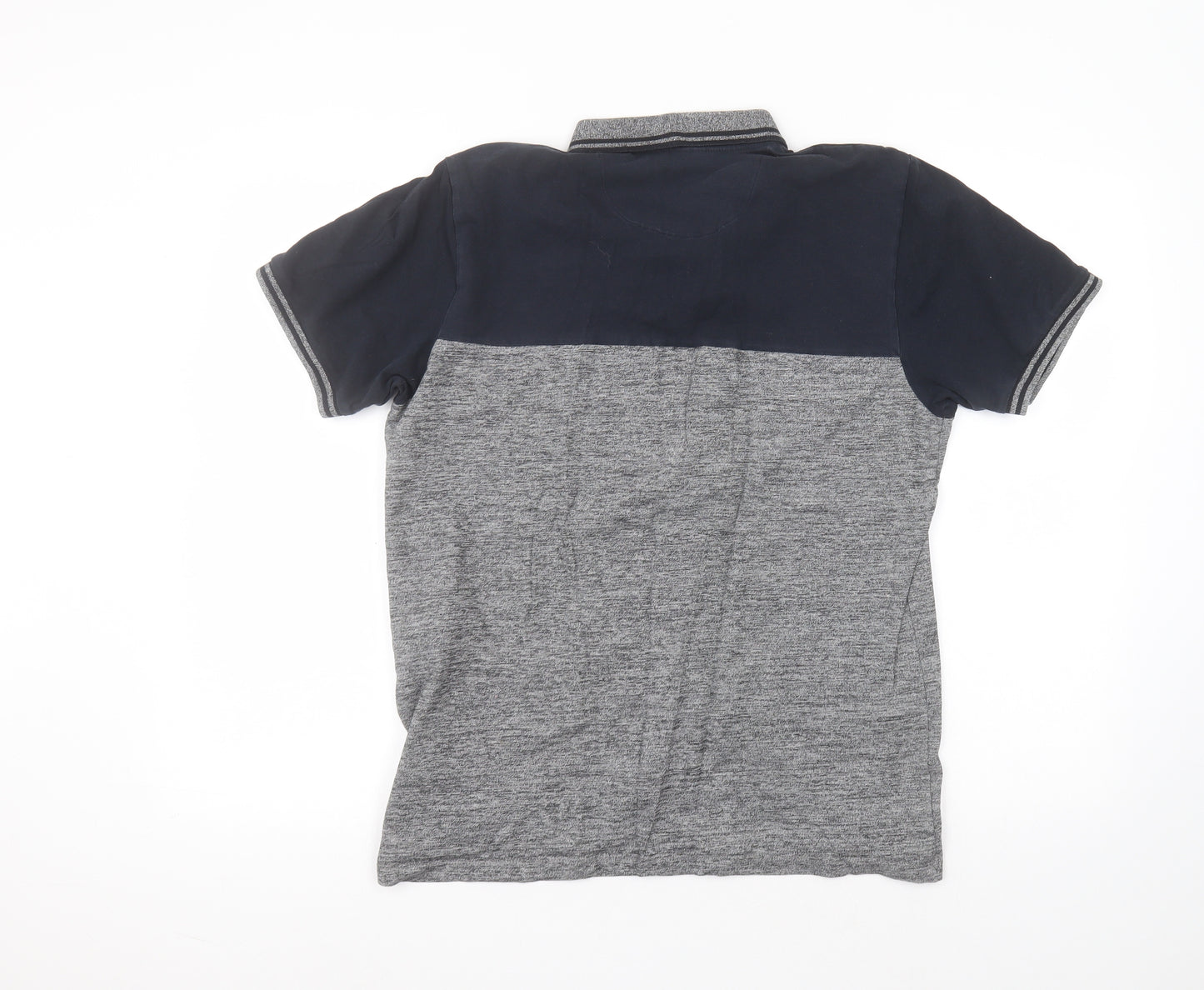 NEXT Mens Grey  Cotton  Polo Size M Collared