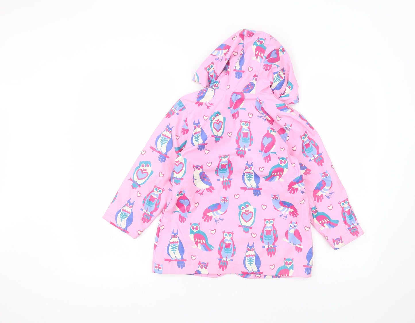 Hatley Girls Pink   Rain Coat Coat Size 5 Years
