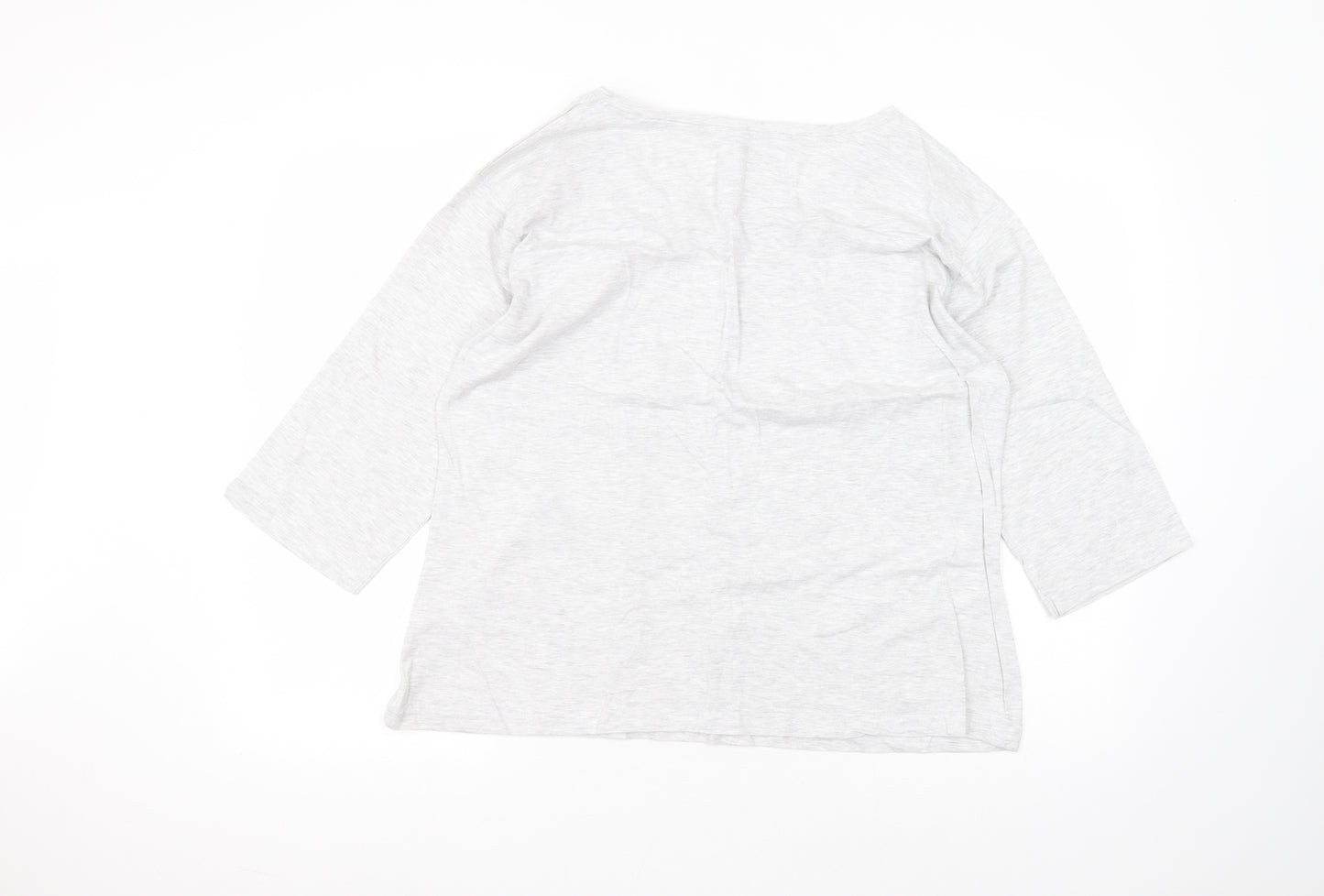 Primark Womens White  Cotton Basic T-Shirt Size XL Round Neck