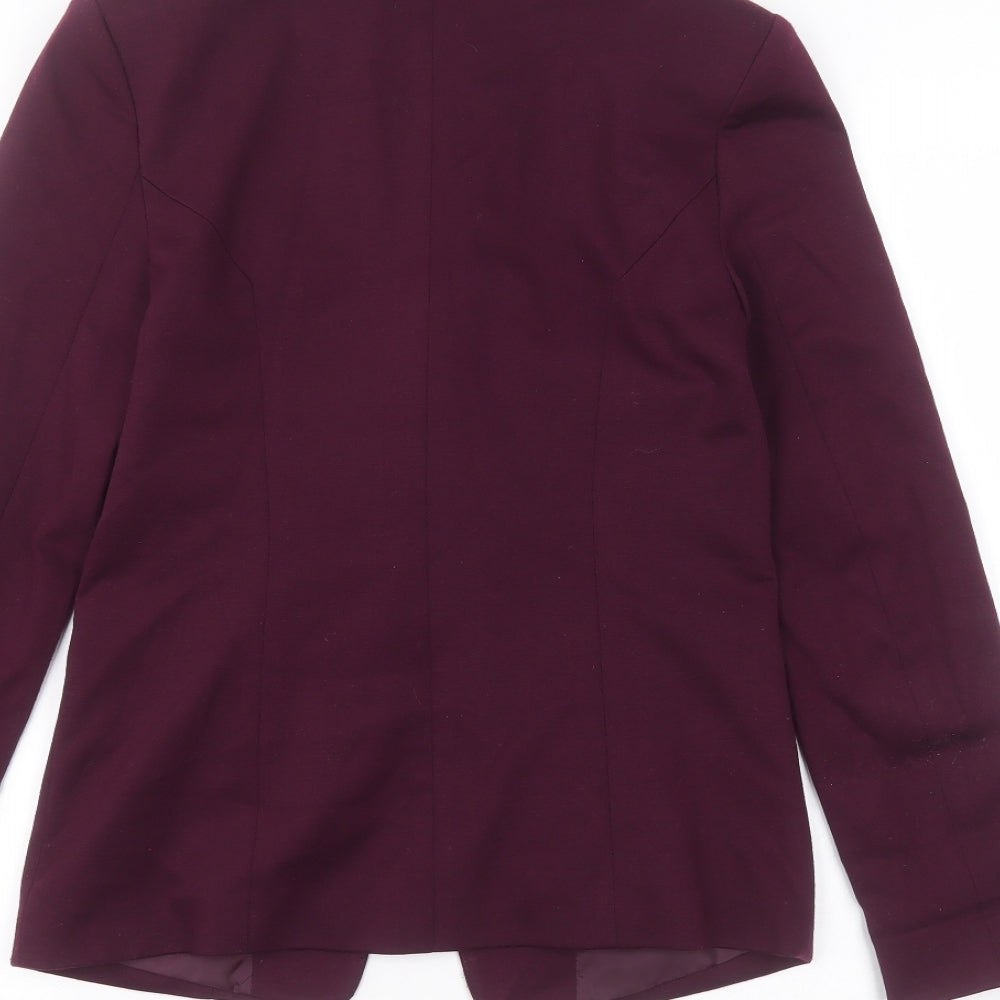 Oasis Womens Purple   Jacket  Size 8