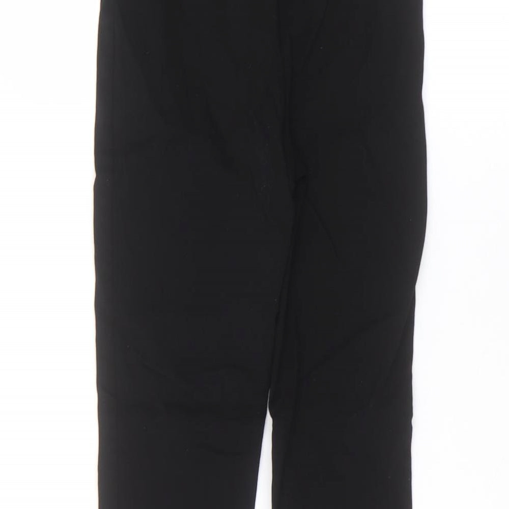 Primark Womens Black  Viscose Trousers  Size 6 L22 in Regular