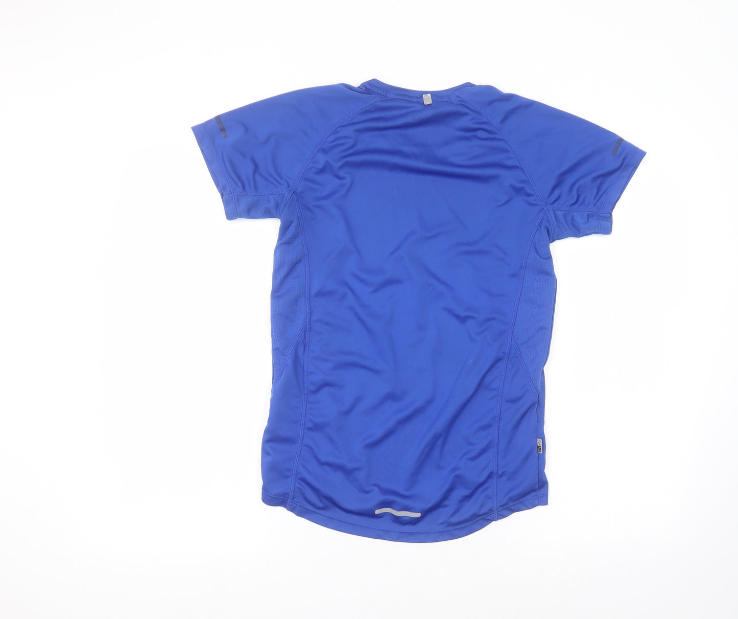 Karrimor Womens Blue  Polyester Basic T-Shirt Size 14 Round Neck