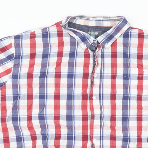 Matalan Mens White  Cotton  Dress Shirt Size 2XL Collared