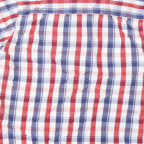 Matalan Mens White  Cotton  Dress Shirt Size 2XL Collared