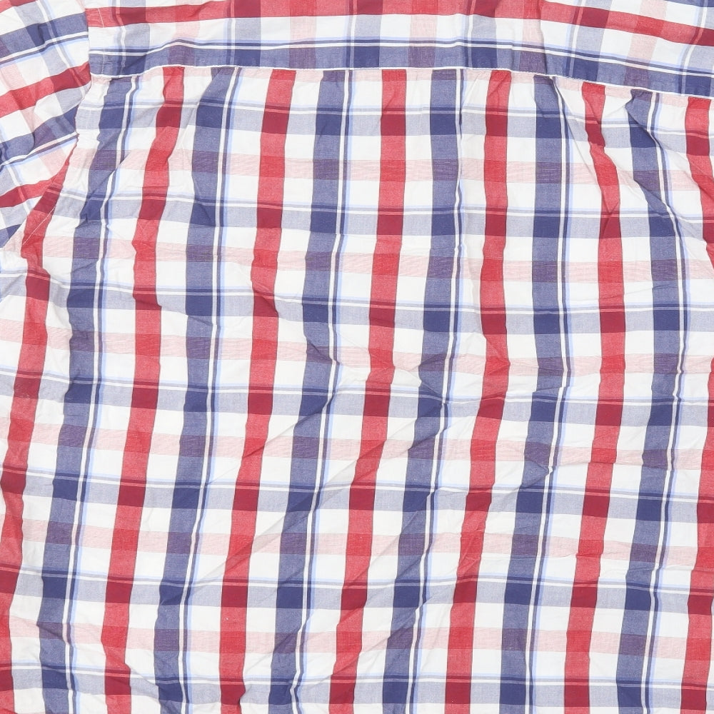 Matalan Mens White  Cotton  Dress Shirt Size 2XL Collared