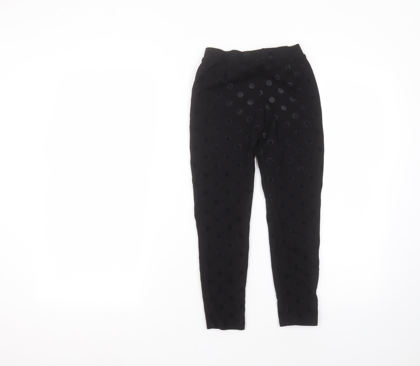 Primark Girls Black  Viscose Sweatpants Trousers Size 10-11 Years  Regular