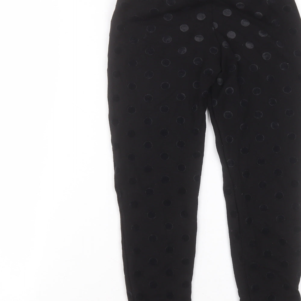 Primark Girls Black  Viscose Sweatpants Trousers Size 10-11 Years  Regular