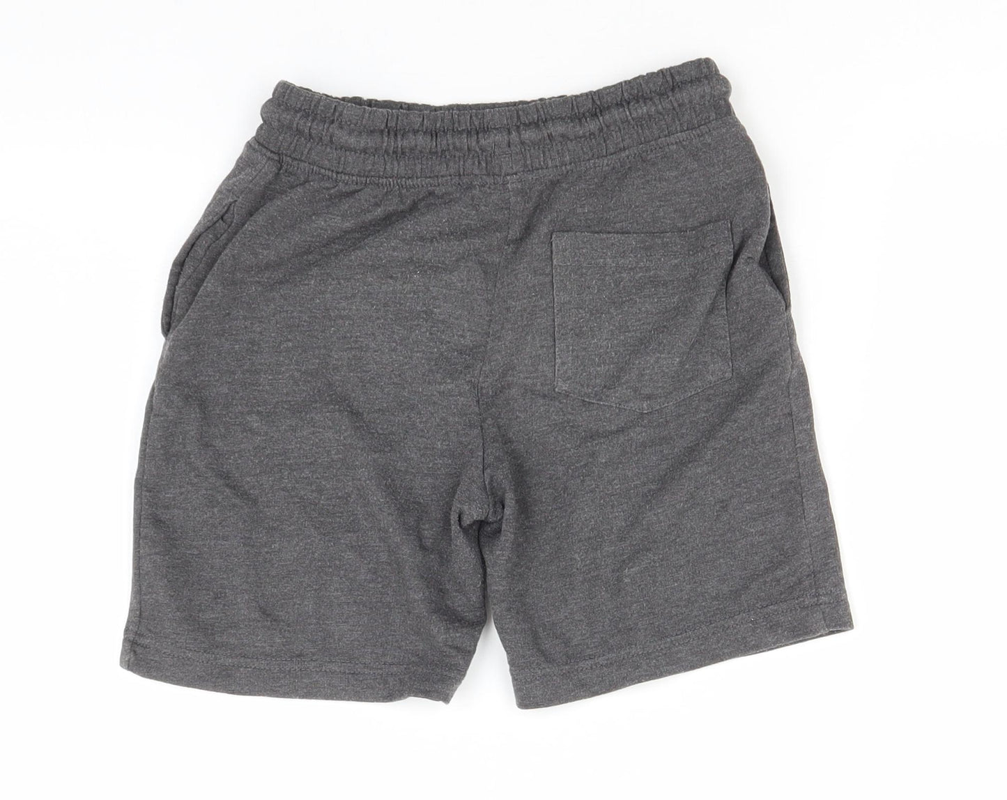 PEP&Co Boys Grey  Cotton Sweat Shorts Size 6-7 Years  Regular