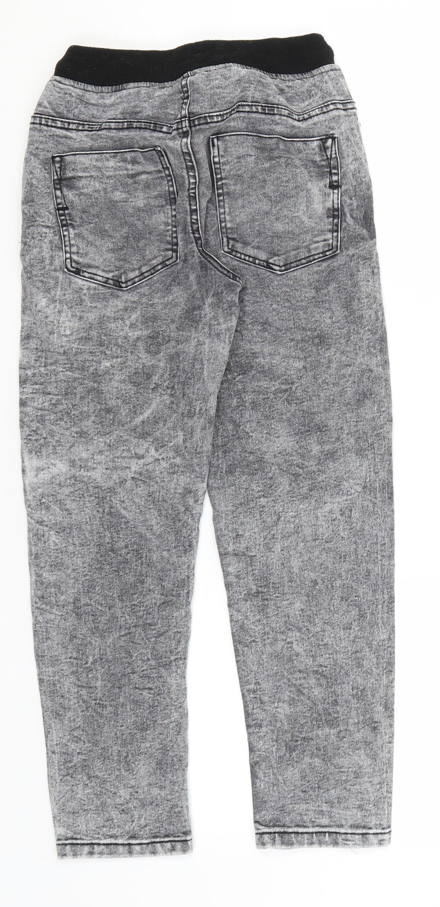 Peacocks Boys Grey  Cotton Jegging Jeans Size 9-10 Years  Regular