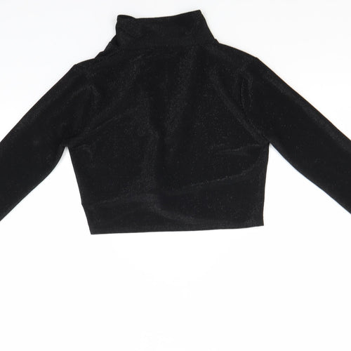 Fashionkilla Womens Black   Jacket  Size 12