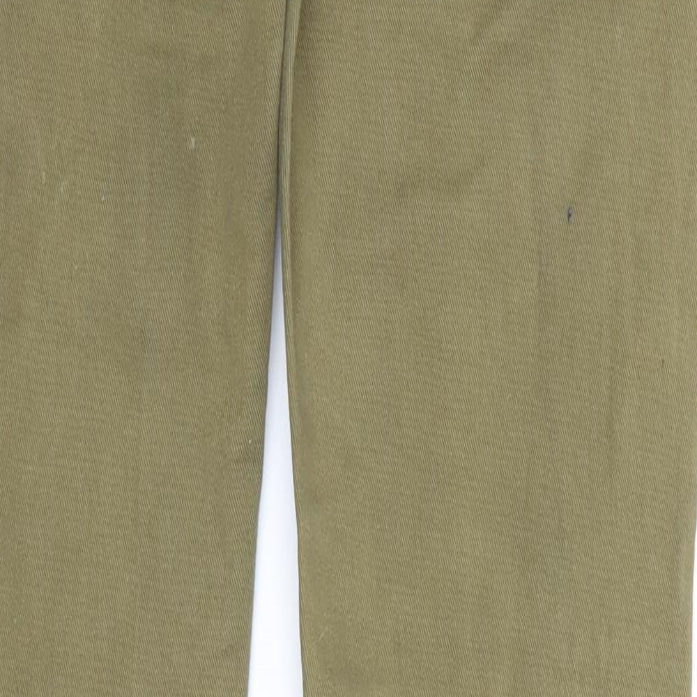 Denim & Co. Mens Green  Cotton Skinny Jeans Size 30 in L32 in Regular