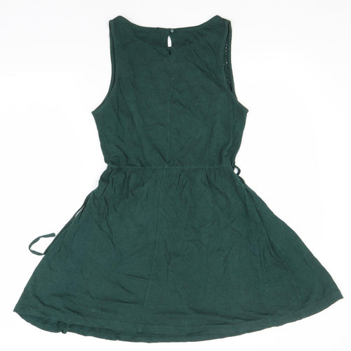 Atmosphere Womens Brown  Cotton A-Line  Size 12  Round Neck