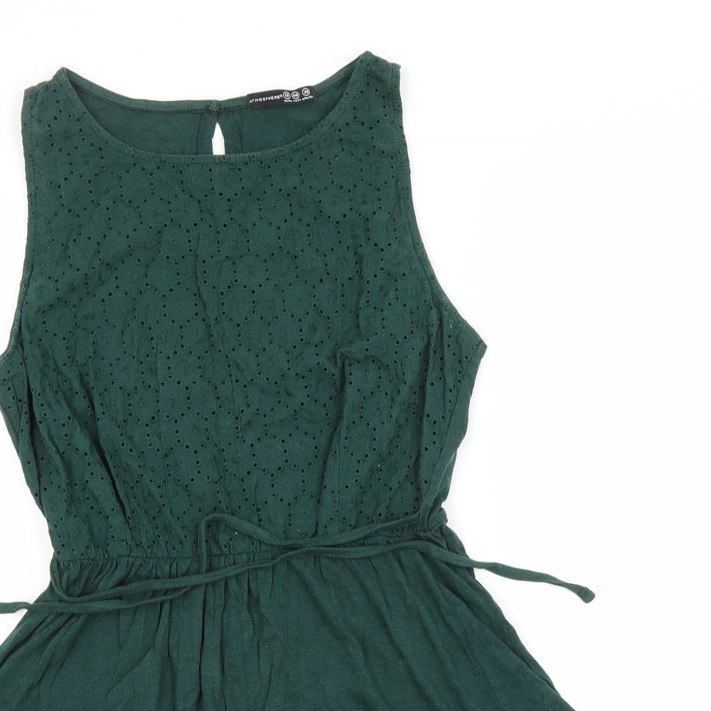 Atmosphere Womens Brown  Cotton A-Line  Size 12  Round Neck