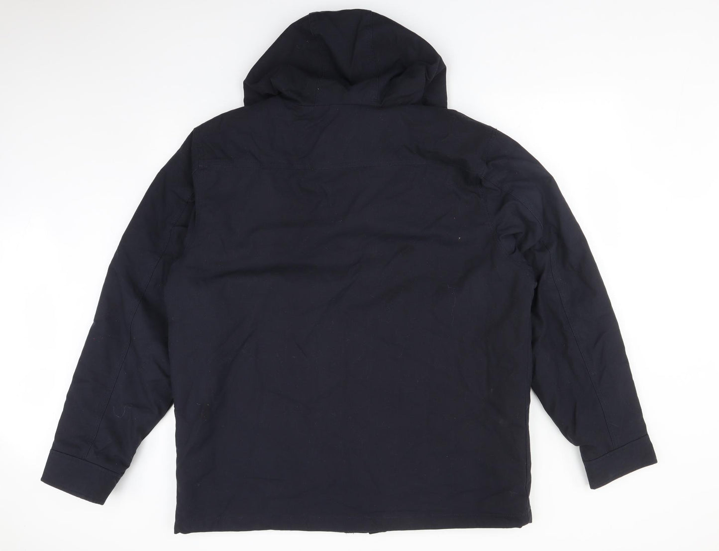 NEXT Mens Blue   Overcoat Coat Size XL