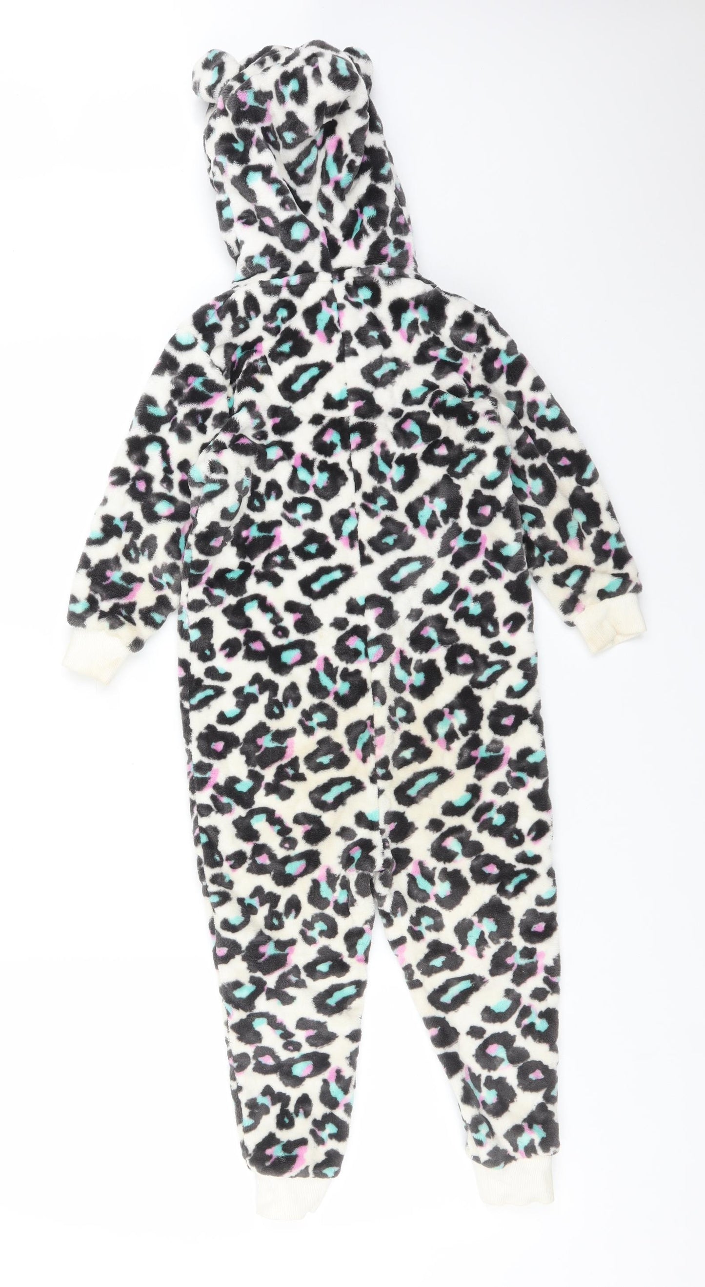 NEXT Girls Multicoloured Animal Print Polyester  One Piece Size 4 Years