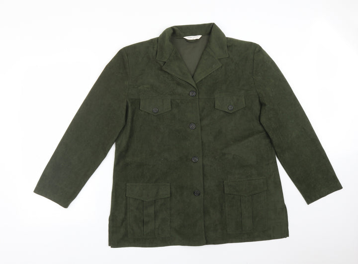 BONMARCHE Womens Green Jacket Size 16