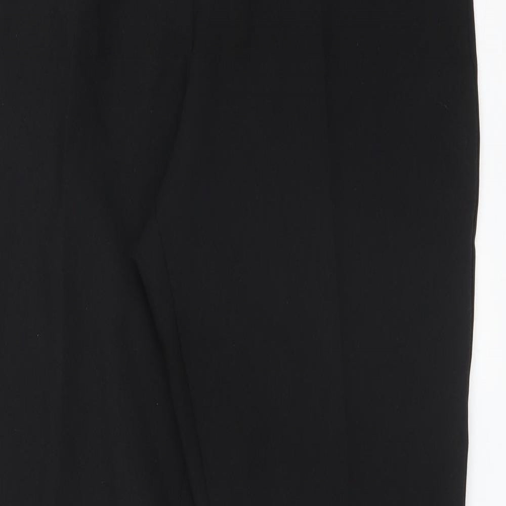Primark Womens Black  Polyester Dress Pants Trousers Size 12 L32 in Regular