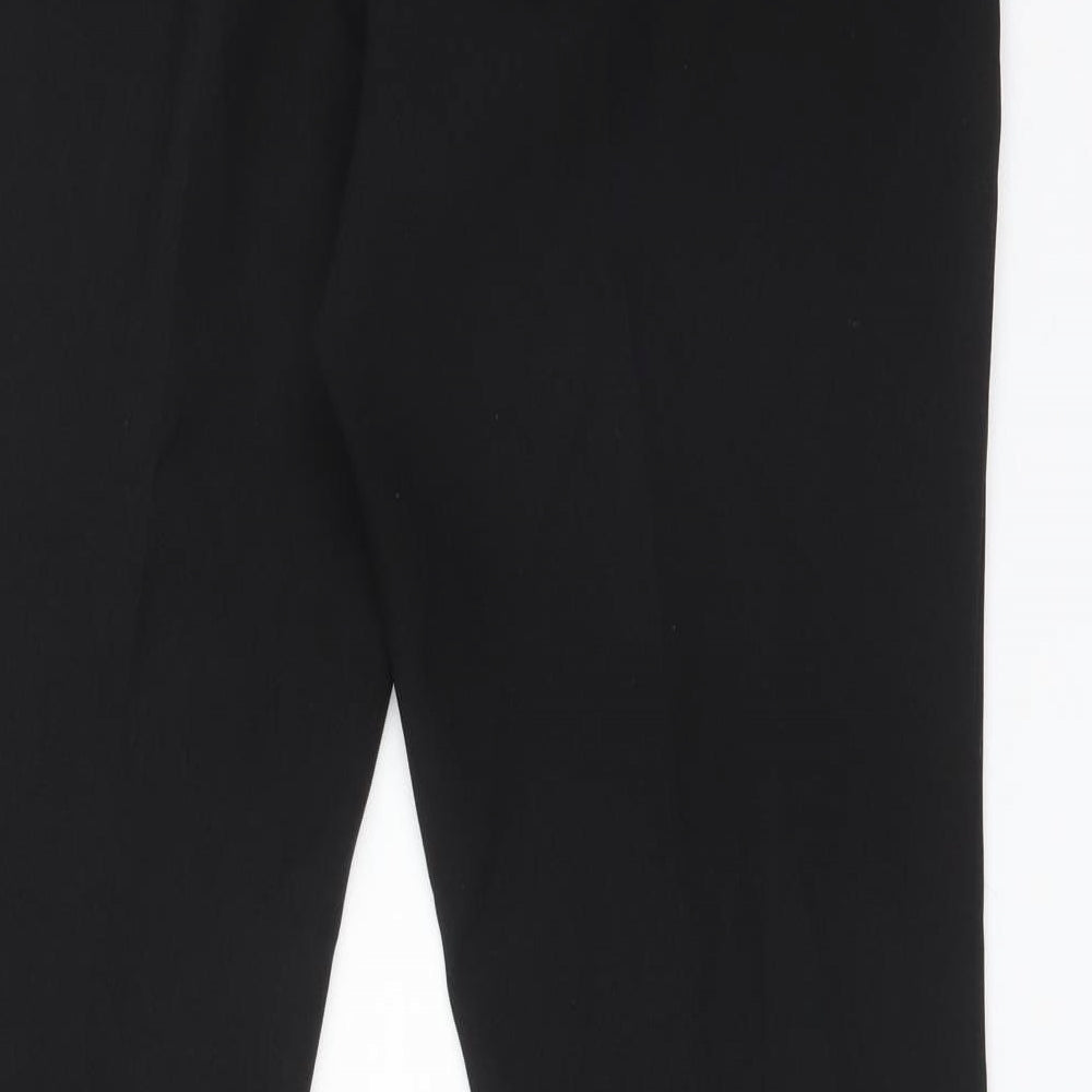 Primark Womens Black  Polyester Dress Pants Trousers Size 12 L32 in Regular