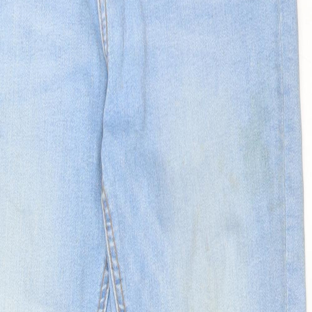 DENIM CO Womens Blue  Cotton Skinny Jeans Size 12 L27 in Regular