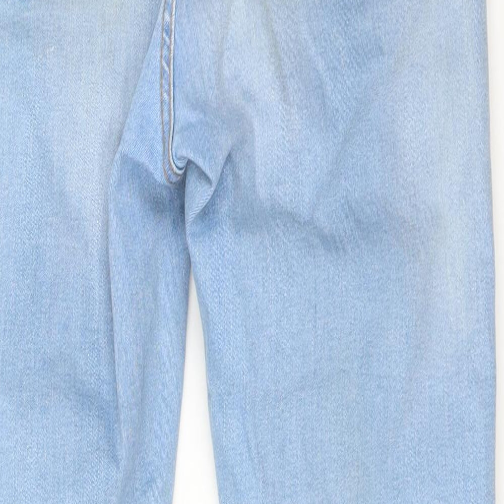 DENIM CO Womens Blue  Cotton Skinny Jeans Size 12 L27 in Regular