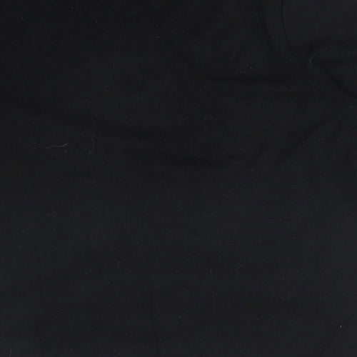 TIGI Womens Black  Polyester Basic T-Shirt Size 20 V-Neck