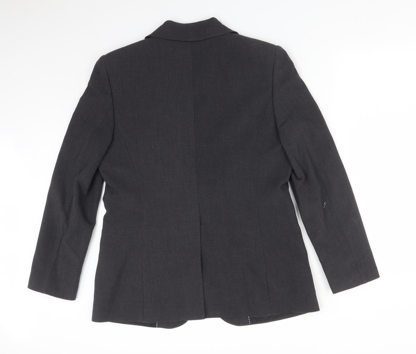 Per Una Womens Grey  Polyester Jacket Suit Jacket Size 14