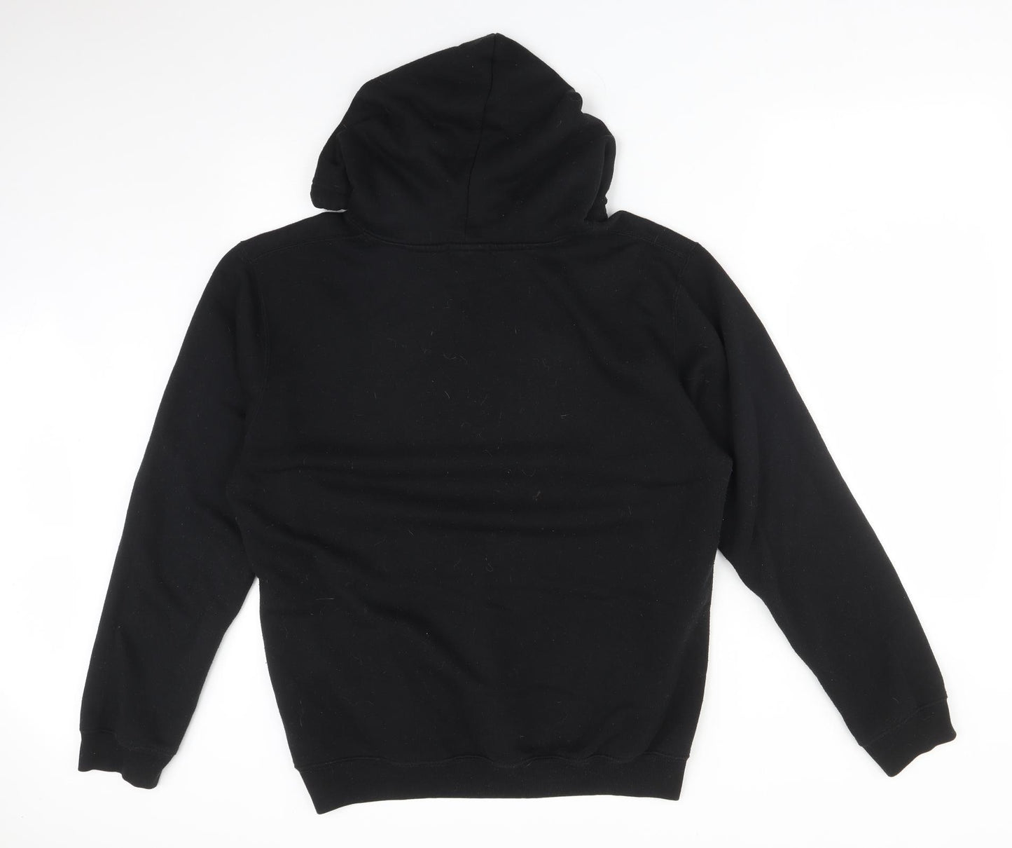 PRETTYLITTLETHING Womens Black  Cotton Pullover Hoodie Size M   - BABY GIRL. PRETTY LITTLE THING