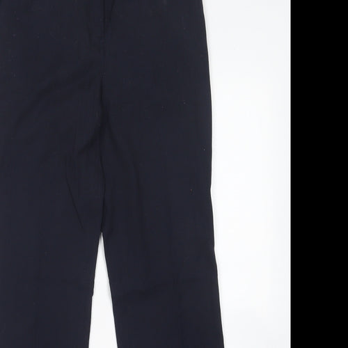 NEXT Womens Blue  Polyester Trousers  Size 8 L30 in Regular