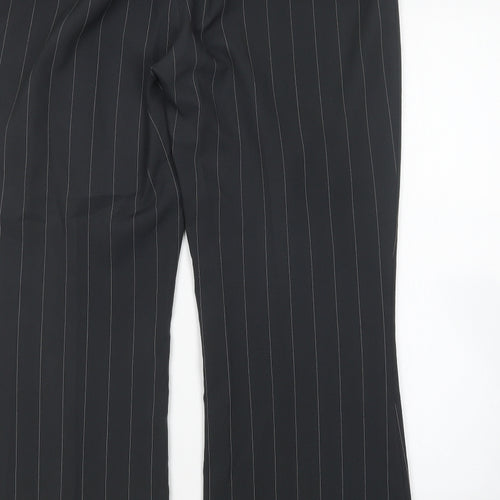 Littlewoods Womens Multicoloured Striped Polyester Trousers  Size 18 L29 in Regular