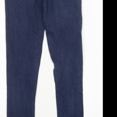 Denim Co Womens Blue  Cotton Skinny Jeans Size 8 L27 in Regular