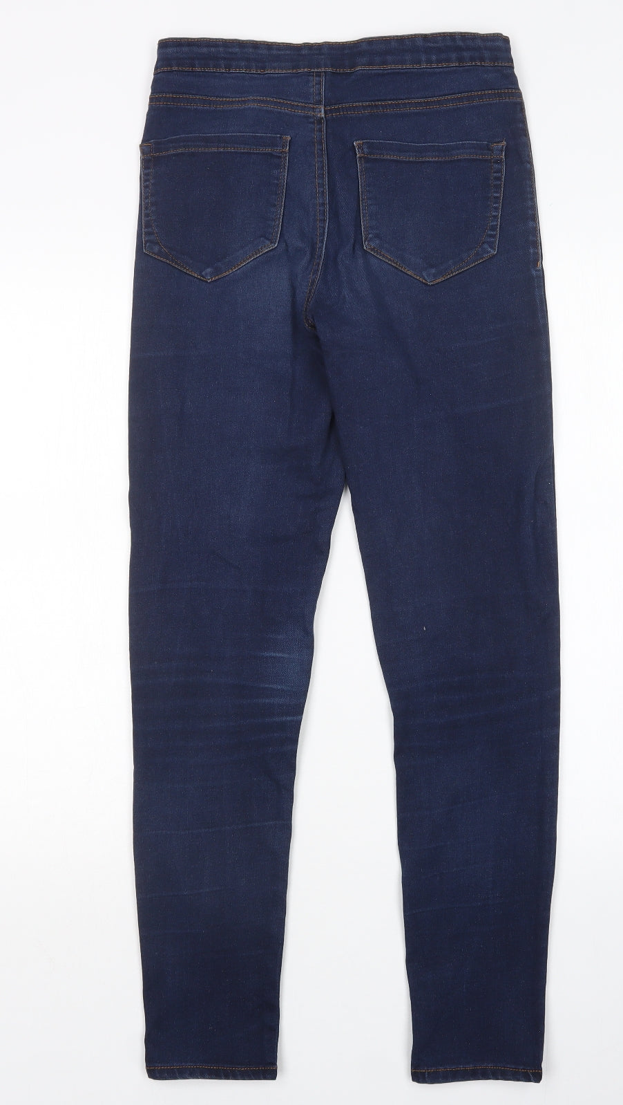 Denim co Womens Blue  Cotton Skinny Jeans Size 10 L28 in Regular