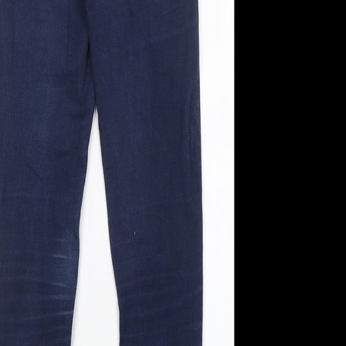 Denim co Womens Blue  Cotton Skinny Jeans Size 10 L28 in Regular