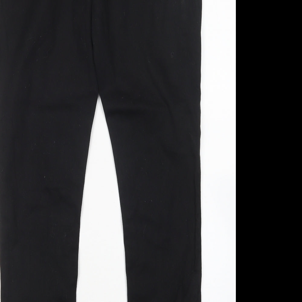 NEXT Womens Black  Modal Skinny Jeans Size 16 L30 in Regular