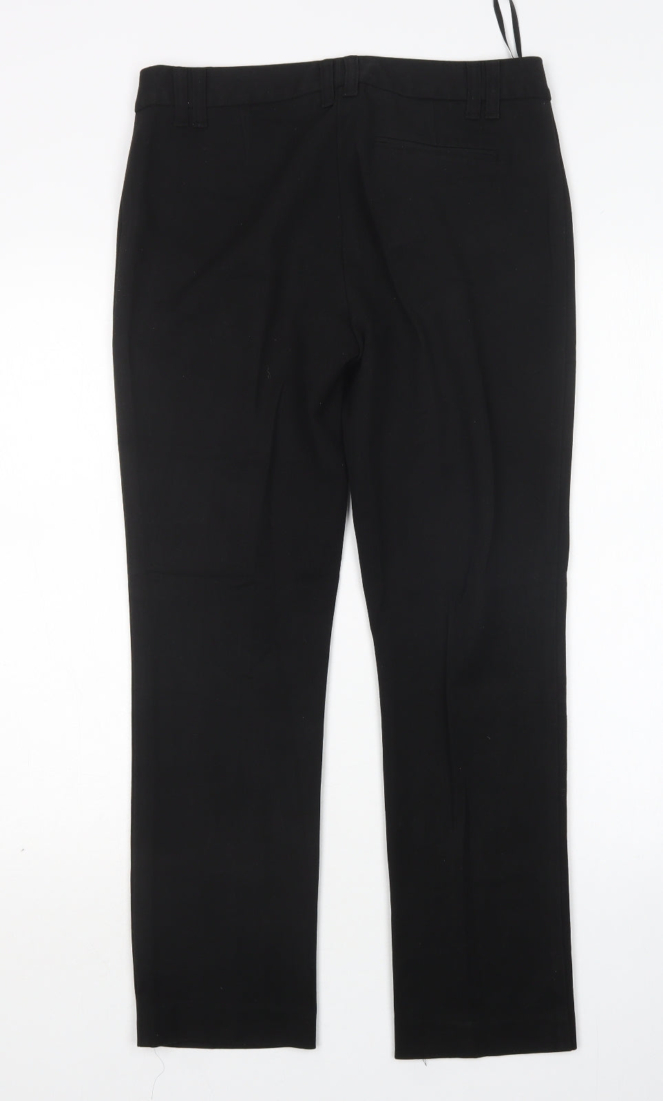 Monsoon Womens Black  Polyester Trousers  Size 10 L29 in Regular