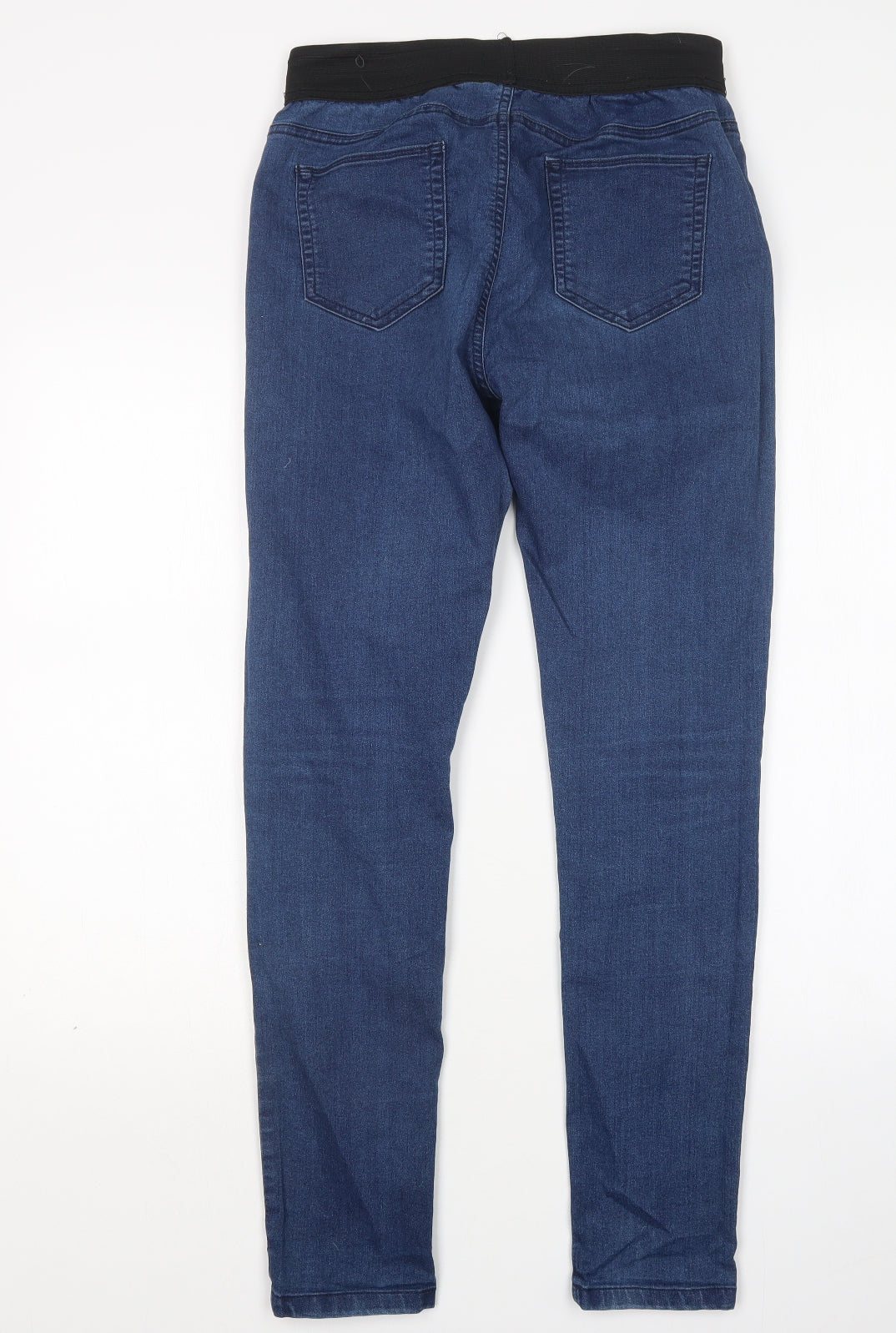 F&F Womens Blue  Cotton Jegging Jeans Size 12 L29 in Regular