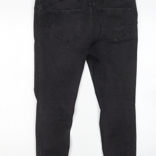 New Look Womens Black  Cotton Jegging Jeans Size 10 L27 in Regular